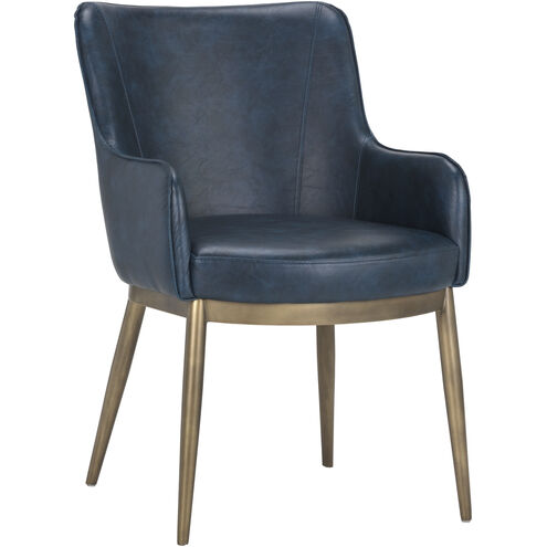 Franklin Vintage Blue Dining Armchair